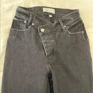 Abercrombie Curve Love High rise dad jeans